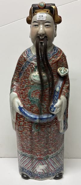 Chine, début XXe siècle
Grand sujet en porcelaine...