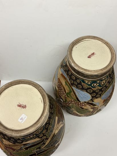 Japan, early 20th century
Pair of Satsuma...