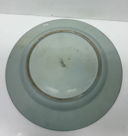 Chine, Compagnie des Indes, XVIIIe siècle
Plat...