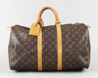 LOUIS VUITTON
Sac «Keepall» 45cm en toile...