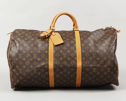 LOUIS VUITTON
Sac «Keepall» 60cm en toile...