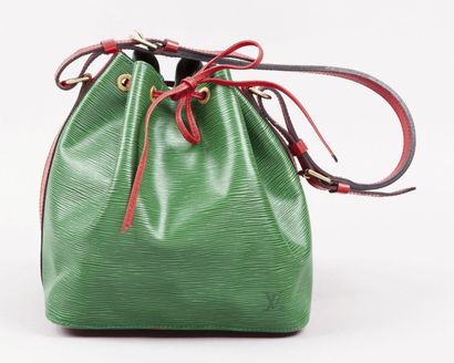 LOUIS VUITTON
Sac «Noé» en cuir épi bicolore...