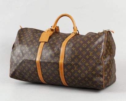 LOUIS VUITTON
Sac «Keepall» 60cm en toile...