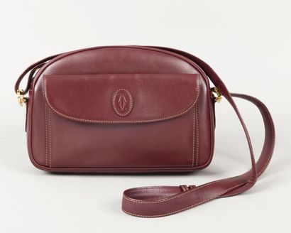 MUST de CARTIER
Sac «Gibecière» 25cm en cuir...