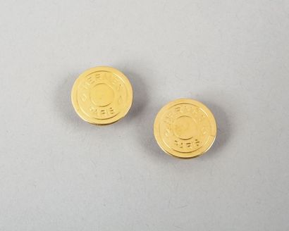 HERMES Paris
Paire de clips d’oreille «clou...