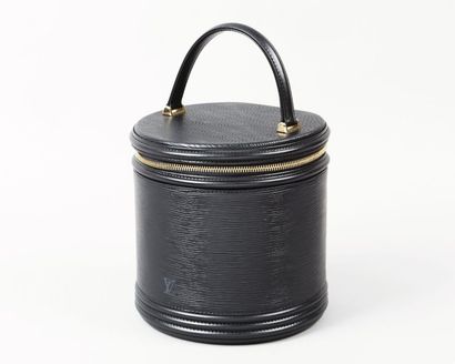 LOUIS VUITTON
Vanity en cuir épi noir, fermeture...