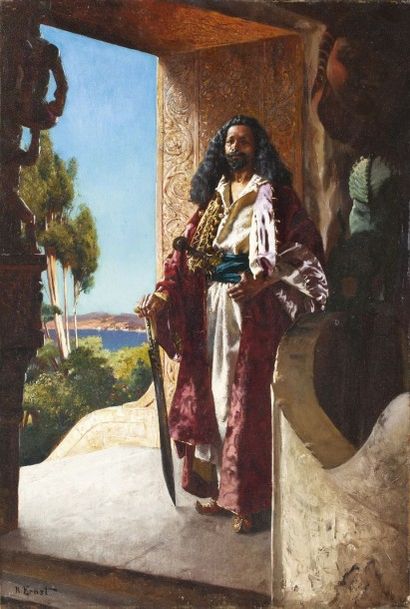 Rudolph ERNST (1854-1932)
Le Prince oriental...