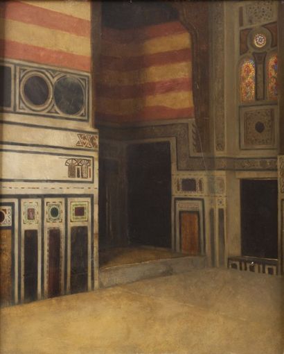 Ludwig DEUTSCH (1855-1935)
Intérieur de Mosquée...