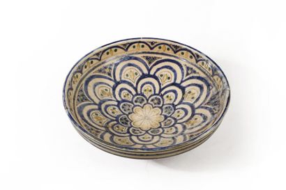 Bougemaâ Lamali, vers 1920
Plat à décor de...