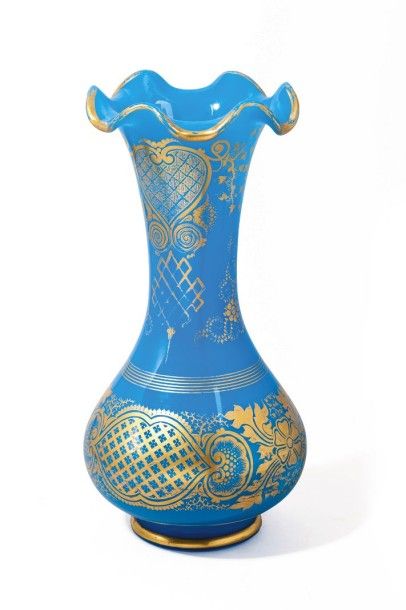 Vase corolle, Fin XIXe -début. XXe siècle...