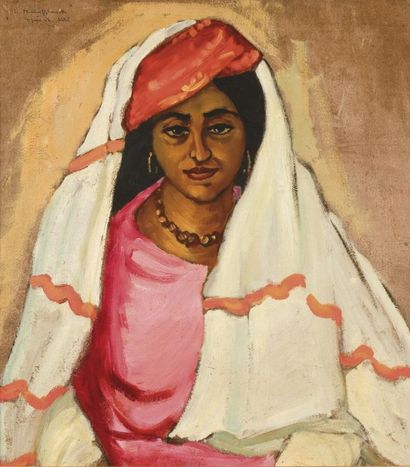 Lucien MAINSSIEUX (1885-1958)
Portrait d'Aïcha...