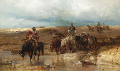 Christian Adolf SCHREYER (1828-1899)
Passage...
