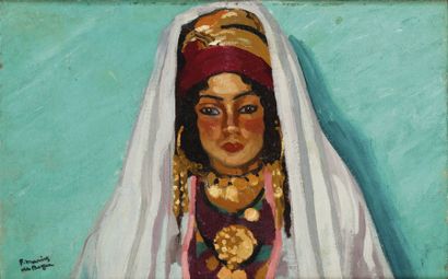 Marius de BUZON (1879-1958)
Portrait de femme...