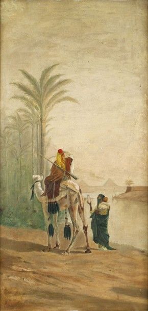 Entourage d'Otto PILNY (1866 - 1936)
Guerrier...