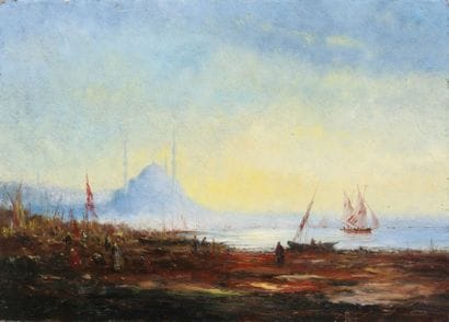 Jacques ROUX (XXème siècle)
Vue du Bosphore...