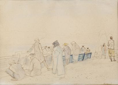 Edouard EDY-LEGRAND (1892-1970)
Pêcheurs...