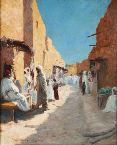 Charles MANCIET (1874-1963)
Sidi Okba, 1903...
