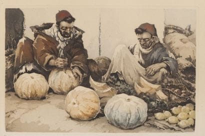 Isidore van MENS (1890-1985)
Le marchand...