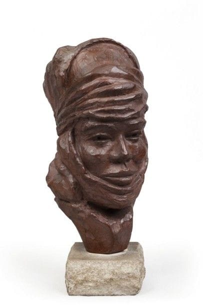 Paul SERSTE (1910-2000) (d'Après)
Tête d'africain...