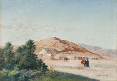 Emile BOIVIN (1846-1920)
Devant la Koubba...