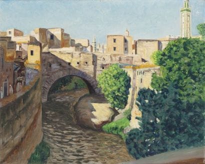 Albert HOREL (1876 - 1964)
Vue présumée du...
