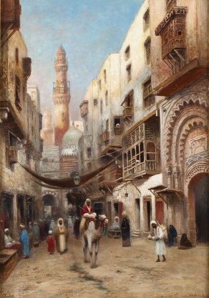 Frans Wilhelm ODELMARK (1849-1937)
Scène...