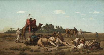 Georges WASHINGTON (1827-1910)
Halte de la...