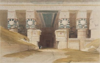 DAVID ROBERTS (1796 - 1864)
Lithographie...