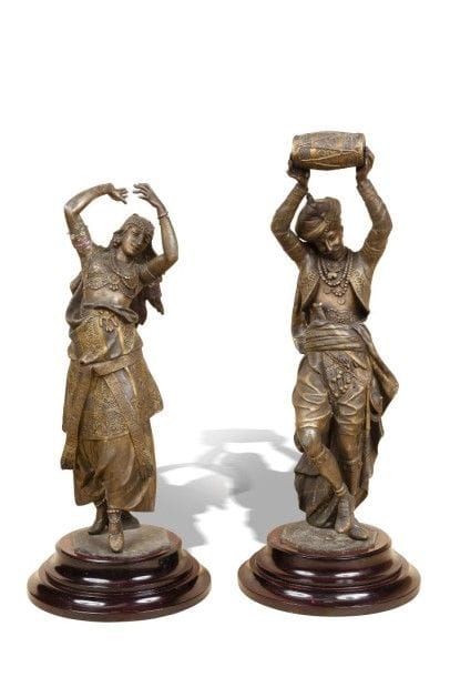 Ecole Orientaliste (XXème siècle)
Couple...