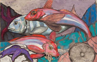 Paul JOUVE (1878-1973)

Poissons, étoile...