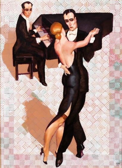 JuÁrez MACHADO (né en 1941)

Tango Art déco
Huile...