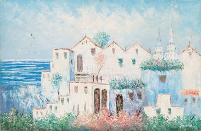 Jean FUSARO (né en 1925)

L'Eglise
Huile...