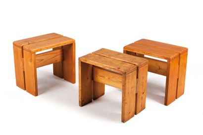 CHARLOTTE PERRIAND (1903-1999) pour les ARCS

Trois...