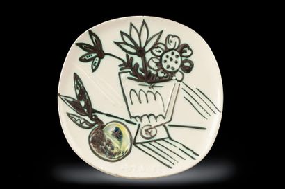 Pablo Picasso (1881-1973)

Bouquet à la pomme,...