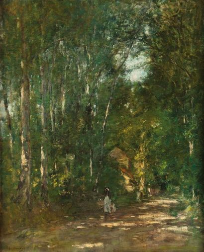 Eugène BOUDIN (1824-1898)

Environs de Trouville,...