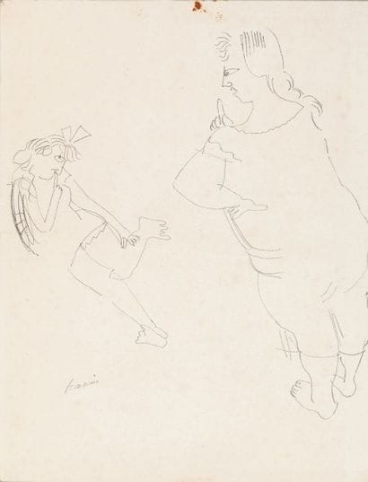Jules PACSIN (1885-1930) 

Mère et fille
Estampe...