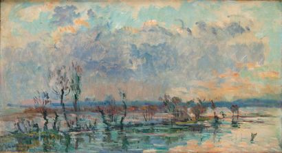 Albert-Charles LEBOURG (1849-1928)

L'Inondation
Huile...