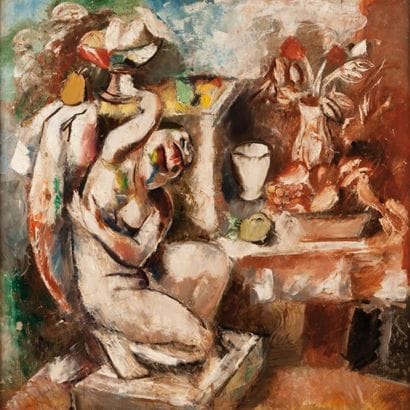 Charles DUFRESNE (1876-1938)

Sculpture cubiste,...