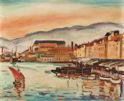 Emile Othon Friesz (1879-1949)

Vue du port...