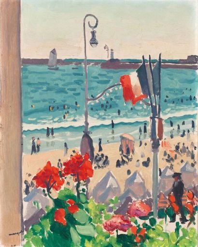 Albert Marquet (1875-1947)

La Plage des...