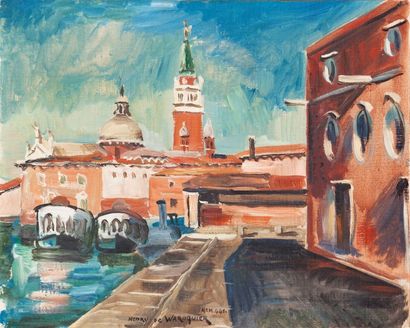 Henry de WAROQUIER (1881-1970)

Vue de Venise
Huile...