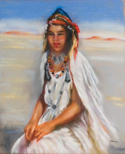 C.DAMMERON (XXème siècle)
Belle orientale...