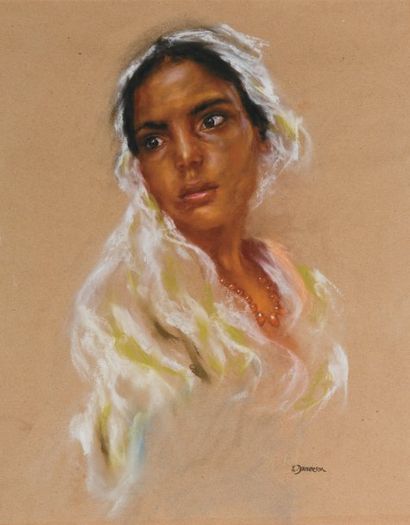 C.DAMMERON (XXème siècle)
La jeune femme...