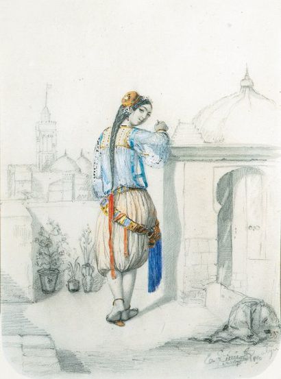 Emmanuel Joseph LAURET dit LAURET AÎNE (1809-1882)
Algéroise...
