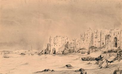 Prosper BARBOT (1798-1878)
Alger, Vue prise...