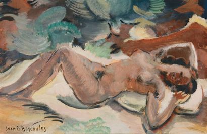 Jean Desiré BASCOULES (1886-1976)
Nu allongé...