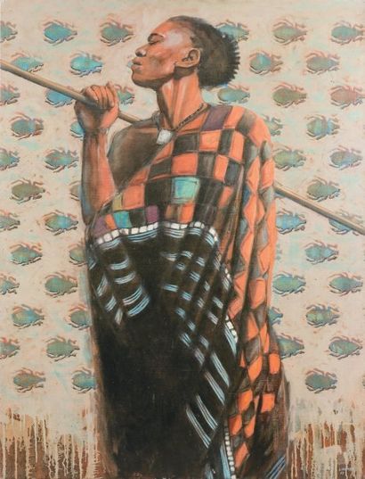 Christian LIBESSART (né en 1958)
Guerrier...