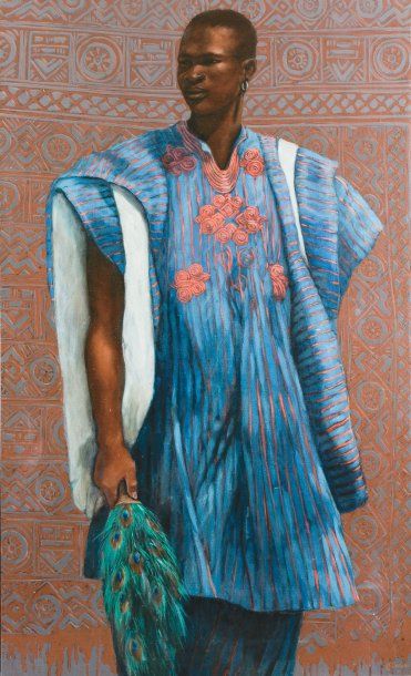 Christian LIBESSART (né en 1958)
Chef africain...