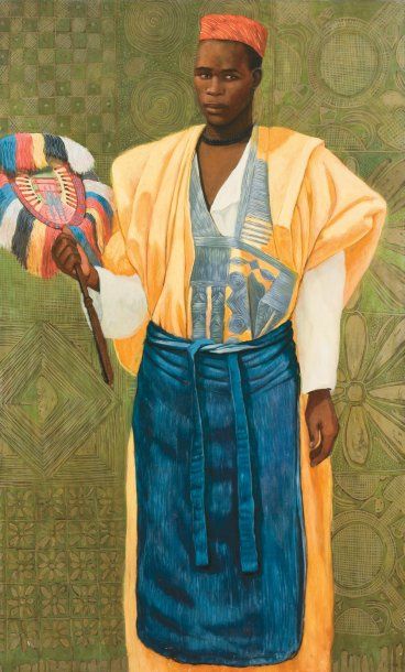 Christian LIBESSART (né en 1958)
Chef africain...
