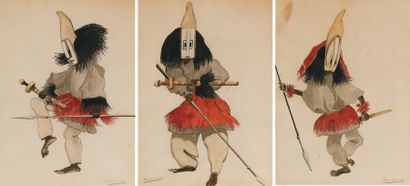 Roger JOUANNEAU dit IRRIERA (1894-1957)
Danseurs...
